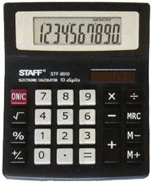 Электронный калькулятор STAFF STF-8008